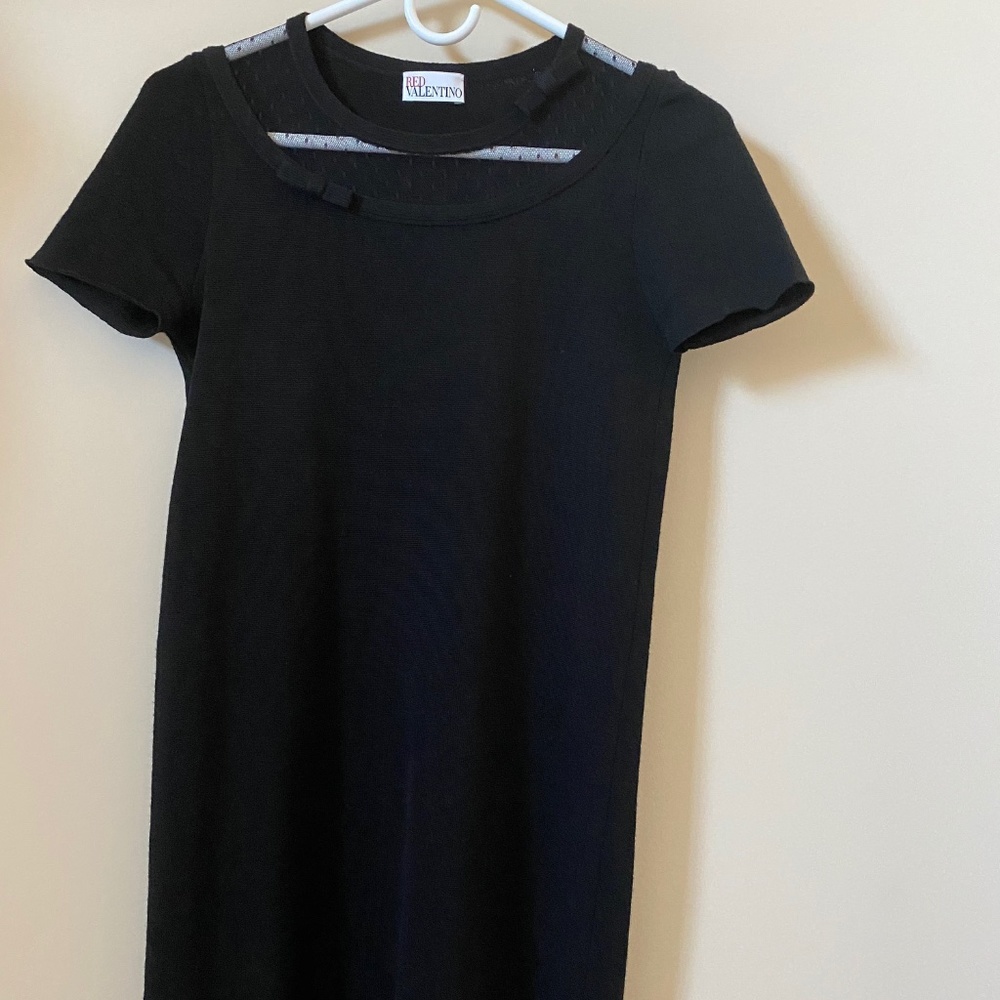 RED Valentino Black Mini Dress